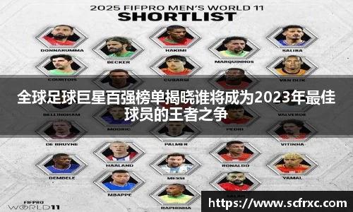 全球足球巨星百强榜单揭晓谁将成为2023年最佳球员的王者之争